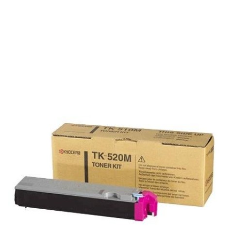 Kyocera FS-C5015N 紅色原廠碳粉匣 (TK-520M)