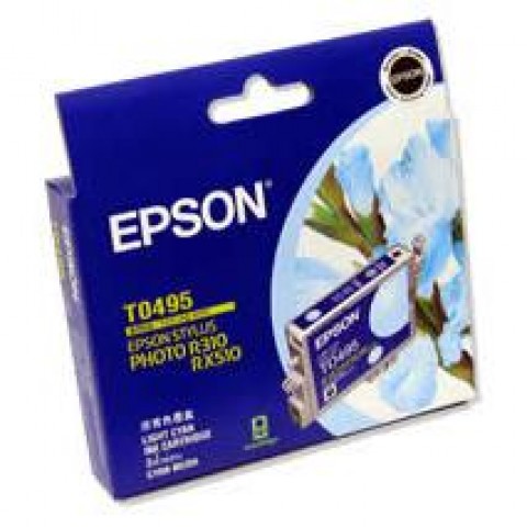 EPSON Stylus Photo R210/R230/R310/R350 淡藍色原廠墨水匣