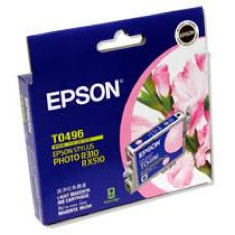 EPSON Stylus Photo R210/R230/R310/R350 淡紅色原廠墨水匣