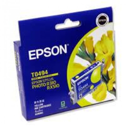 EPSON Stylus Photo R210/R230/R310/R350 黃色原廠墨水匣