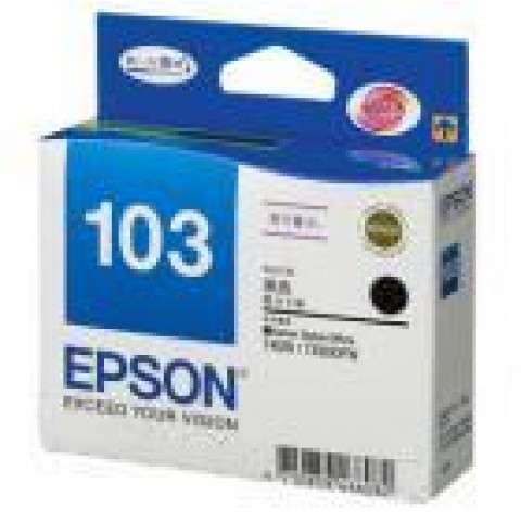 EPSON T40W/TX600FW 黑色超高容量原廠墨水匣(103)