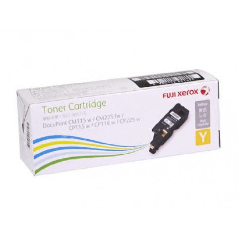 Fuji Xerox  CT202267/CP115w/CP116w  /CP225w/CM115w/CM225fw 黃色原廠高容量碳粉匣