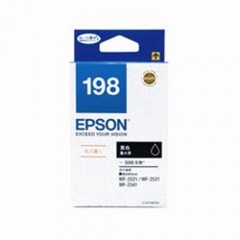 EPSON WF-2521/WF-2531/WF-2541 (T198150) 黑色高容量墨水匣