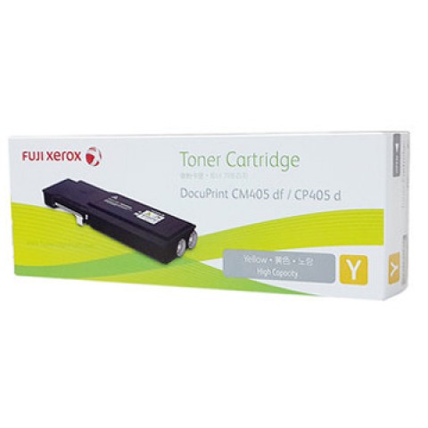 Fuji Xerox CM405df 高容量黃色原廠碳粉匣