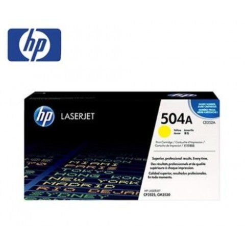 HP CLJ CM3530MFP 系列黃色原廠碳粉匣