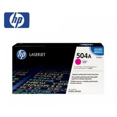 HP CLJ CP3525系列 紅色原廠碳粉匣