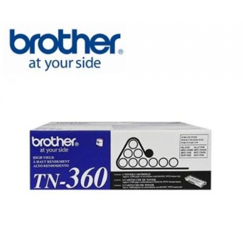 Brother TN-360 黑色原廠碳粉匣