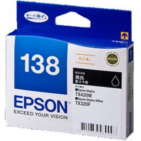 EPSON TX235/TX320F/TX420W/TX430W 黑色原廠墨水匣