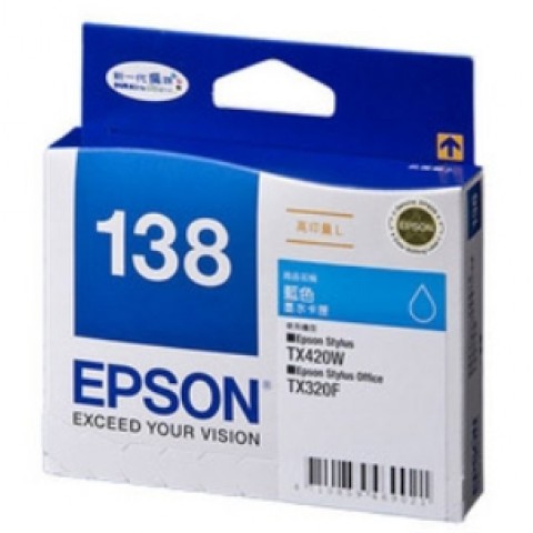 EPSON TX235/TX320F/TX420W/TX430W 藍色原廠墨水匣