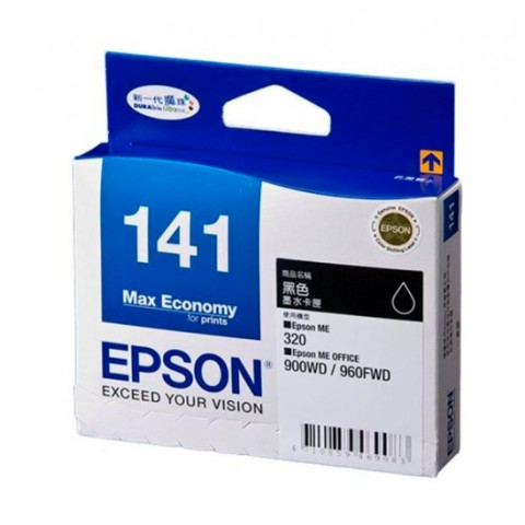 EPSON T141150 (141)黑色原廠墨水匣