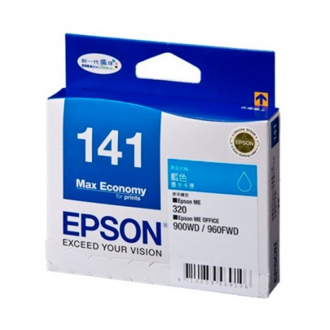 EPSON T141250 (141)藍色原廠墨水匣