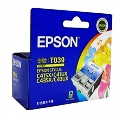 EPSON T039050 彩色原廠墨水匣