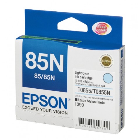 EPSON Stylus Photo 1390 淡藍色原廠墨水匣