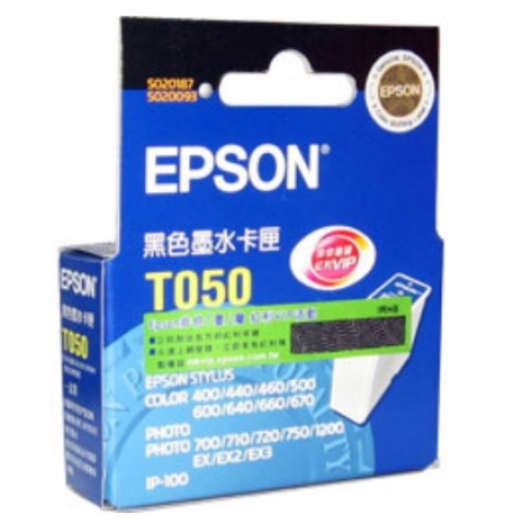 EPSON Stylus Color 400/460/500/600  Photo/700/710/EX/EX2/  IP100/720/750/1200/EX3 黑色原廠墨水匣
