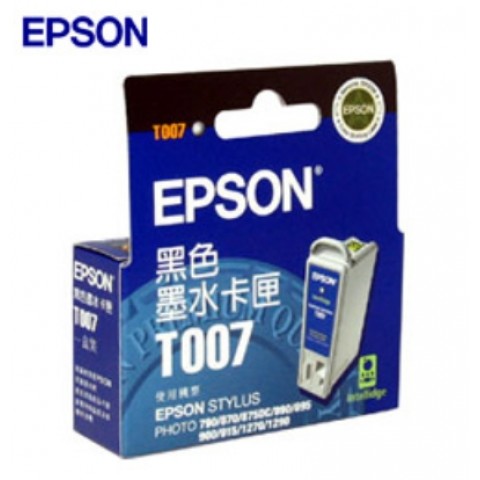 EPSON ST-Photo 870/875DC/1270/870SE/790  /890/895/915/900/1290 黑色原廠墨水匣