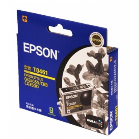 EPSON Stylus C63/C65/C83/CX3500 黑色原廠墨水匣