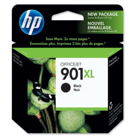 HP OJ J4580/J4624/J4660/J4535/J4524/J4523 (901XL) 黑色原廠高容量墨水匣