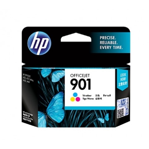 HP OJ J4580/J4624/J4660/J4535  /J4524/J4523 (901) 彩色原廠墨水匣