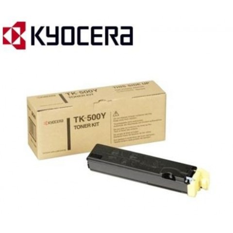 KYOCERA FS-5016 黃色原廠碳粉 (TK-500Y)