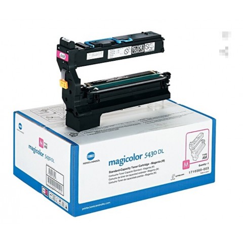 KONICA MINOLTA MC-5430DL 紅色原廠碳粉匣