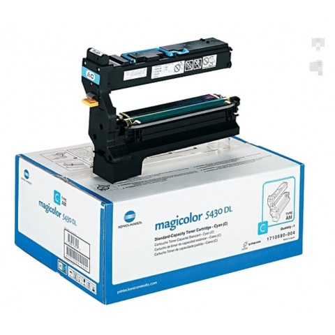 KONICA MINOLTA MC-5430DL 藍色原廠碳粉匣