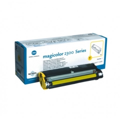 KONICA MINOLTA MC-2300W 黃色高容量原廠碳粉