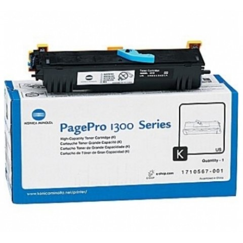 Konica Minolta PagePro 1300 / 1350W /1380MF / 1390MF 黑色原廠碳粉匣