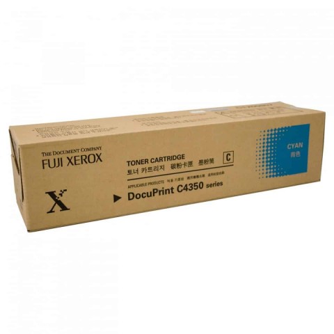 Fuji Xerox DocuPrint C4350 青色原廠碳粉匣