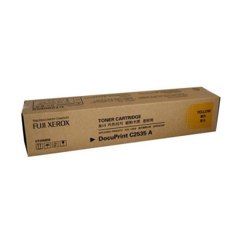 Fuji Xerox DocuPrint C2535A 黃色原廠碳粉匣