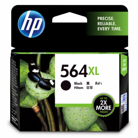 HP D5460/C5380/C6380 (564XL)黑色原廠高容量墨水匣