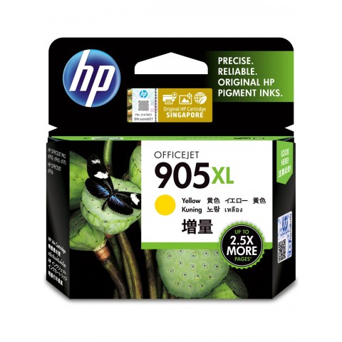 HP OJ Pro 6960/6970/905XL 黃色原廠高容量墨水匣