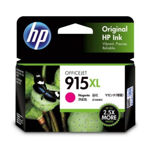 HP 915XL/3YM20AA/OJ Pro 8010/8012/8020/8022/8028 /8026 AiO 紅色原廠高容量墨水匣