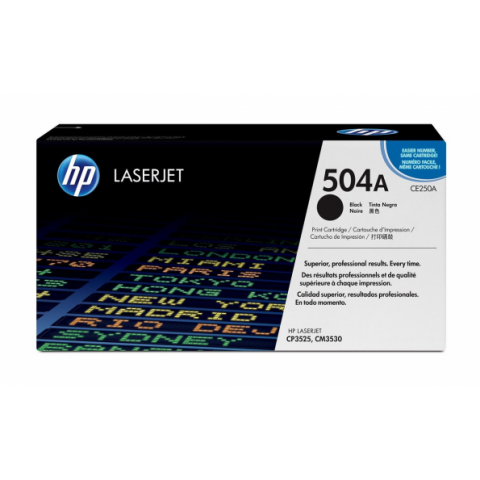 HP CLJ CM3530MFP 系列黑色原廠碳粉匣