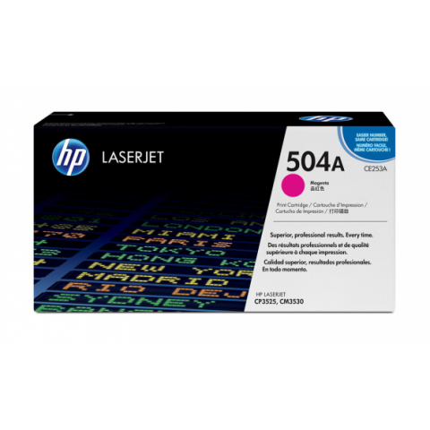 HP CLJ CM3530MFP 系列紅色原廠碳粉匣