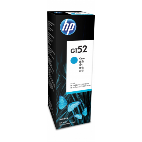 HP GT52/GT 5800 系列 青色原廠墨水瓶 M0H54AA