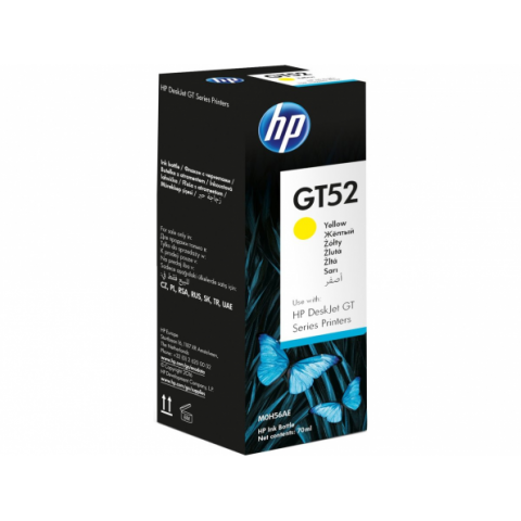 HP GT52/GT 5800 系列 黃色原廠墨水瓶 M0H56AA
