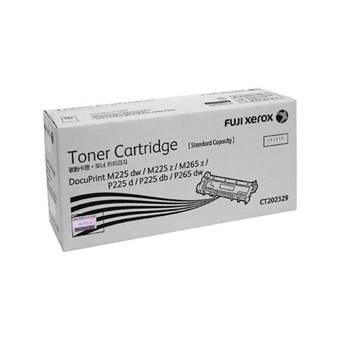 Fuji Xerox DP P225d/p265dw/CT202329 黑色原廠碳粉匣
