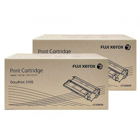 Fuji Xerox DocuPrint 3105/CT350936 黑色原廠碳粉匣