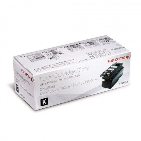Fuji Xerox DP CP105b/CP205/CP215/CT201591 黑色原廠碳粉匣