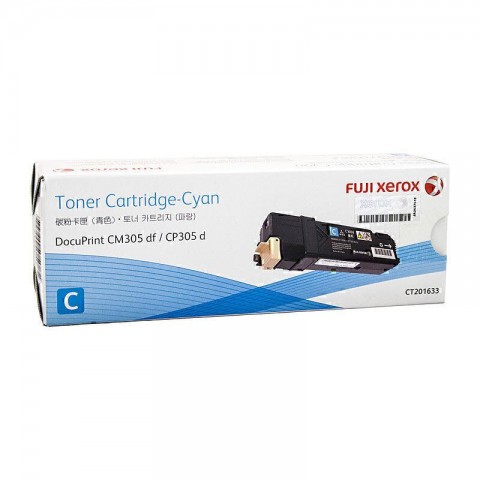 Fuji Xerox CM305DF/CP305D/CT201633 藍色原廠碳粉匣
