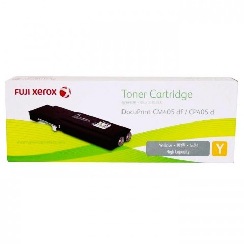 Fuji Xerox CP405d/CM405df/CT202036 黃色原廠碳粉匣(高容量)