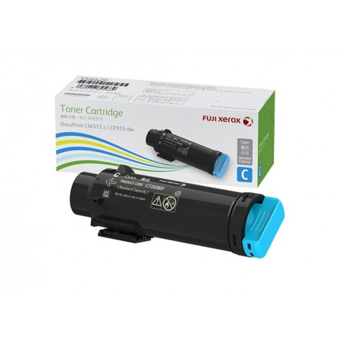 FUJI XEROX DP CP315dw/CM315z/CT202607 藍色原廠碳粉匣