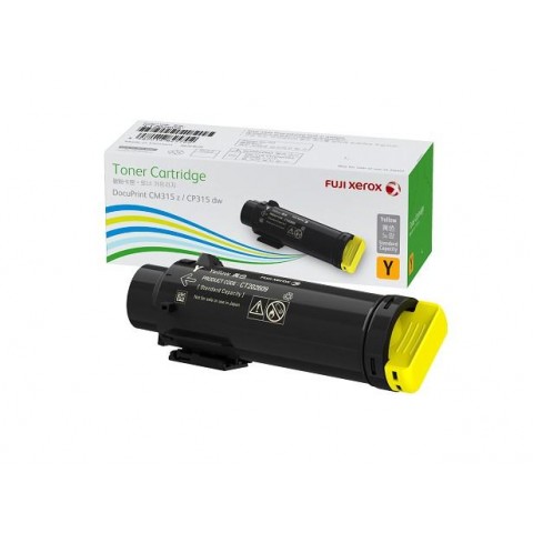 FUJI XEROX DP CP315dw/CM315z/CT202609 黃色原廠碳粉匣