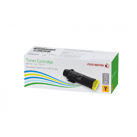 Fuji Xerox DocuPrint CP315dw/CM315z/CT202613 黃色原廠碳粉匣(高容量)